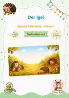 Vorschau - Präsentationen/Tafelbilder - Sachunterricht Klasse 1 - Seite 1