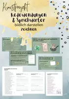 Vorschau - Unterrichtsreihen - XXL Materialpaket Kunst Klasse 9 / 10 - Material für ein ganzes Schuljahr - Seite 1