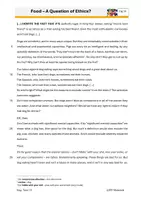Vorschau - Arbeitsblätter - Schreiben einer Outline & Analysis (Romanauszug) - Seite 1