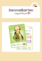 Vorschau - Spiele - Komponisten-Sammelkarte: Leopold Mozart - Deckblatt