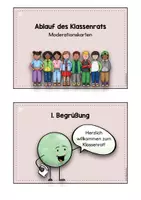Vorschau - Bildkarten - Klassenrat: Ablaufkarten - Moderationskarten - Seite 3