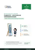 Vorschau - Stundenentwürfe - Biologie: Pubertät psychische Veränderungen - Klasse 5/6 - Deckblatt
