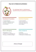 Vorschau - Mal- und Bastelvorlagen - In meinem kleinen Apfel Liederarbeitung Bildkarten Arbeitsblätter etc. - Seite 1