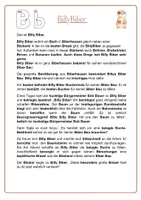 Vorschau - Präsentationen/Tafelbilder - Buchstabengeschichte B b - Billy Biber - Seite 1