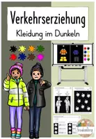 Vorschau - Stundenentwürfe - Verkehrserziehung 8. Stunde: Kleidung im Dunkeln (inkl. Stundenverlauf) - Deckblatt