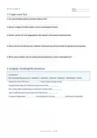 Vorschau - Arbeitsblätter - Arbeitsblatt Physik Klasse 10 - Farben und Spektren - Seite 1