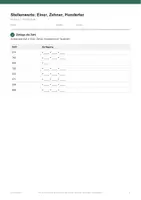 Vorschau - Arbeitsblätter - Stellenwerte: Einer, Zehner, Hunderter — Klasse 3 - Seite 2