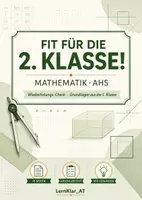 Vorschau - Arbeitsblätter - Fit für die 2. Klasse AHS – Mathe-Wiederholungscheck mit Abschlusstest & Lösungen - Deckblatt