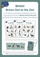 Vorschau - Spiele - Brown Owl at the Zoo - BINGO! - Deckblatt