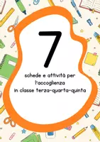 anteprima - Esercizi - Pacchetto Accoglienza per la classe terza, quarta e quinta - Pagina di copertina