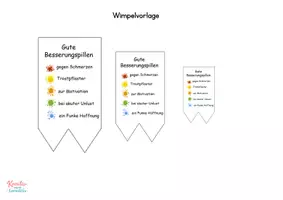 Vorschau - Mal- und Bastelvorlagen - Gute Besserung - Geschenk im Krankheitsfall und Mutmacher. Für Kollegen, Lehrkräfte, Erzieher.. - Seite 2