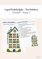 Vorschau - Arbeitsblätter - Logical - Knobelaufgabe Klasse 2 / 3 genaues Lesen - Deckblatt