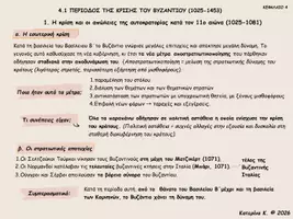Προεπισκόπηση - Υποστηρικτικό υλικό / Ειδική αγωγή - Περίοδος κρίσης του Βυζαντίου - Εξώφυλλο