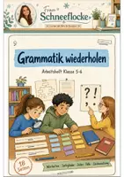 Vorschau - Arbeitsblätter - Grammatik Klasse 5 -6: Arbeitsheft - Deckblatt