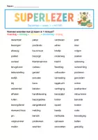 Voorbeeld - Superlezer 3de leerjaar / groep 5 - december - technisch en begrijpend lezen - Voorblad