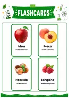 anteprima - Flashcard - Frutta scuola primaria - Flashcards - Pagina 2