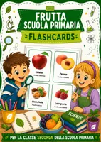anteprima - Flashcard - Frutta scuola primaria - Flashcards - Pagina di copertina