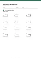 Vorschau - Arbeitsblätter - Schriftliche Multiplikation — Klasse 3 - Seite 3