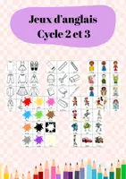 Aperçu - Jeux - Jeux d'anglais : expression orale - Cycle 2 et 3 - Page de couverture