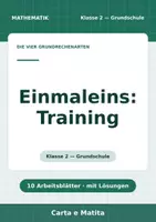 Vorschau - Arbeitsblätter - Einmaleins: Training — Klasse 2 - Deckblatt