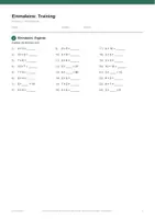 Vorschau - Arbeitsblätter - Einmaleins: Training — Klasse 2 - Seite 3