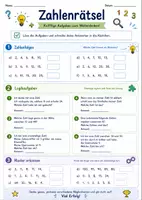 Vorschau - Arbeitsblätter - Vertretungsstunde Mathematik - Mathe im Alltag - Knobeln - Seite 3