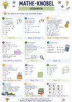 Vorschau - Arbeitsblätter - Vertretungsstunde Mathematik - Mathe im Alltag - Knobeln - Seite 2