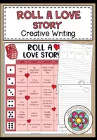 Vorschau - Arbeitsblätter - Valentine's Day Writing – Love Story schreiben | kreativer Englisch-Schreibanlass zum Würfeln 6.–7. Klasse - Deckblatt