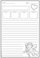 Vorschau - Arbeitsblätter - Valentine's Day Writing – Love Story schreiben | kreativer Englisch-Schreibanlass zum Würfeln 6.–7. Klasse - Seite 2