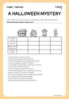 Vorschau - Arbeitsblätter - GROWING BUNDLE: Halloween 🎃 (Englisch) | Materialpaket & Lesespaß - Seite 2