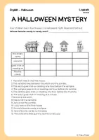 Vorschau - Arbeitsblätter - Read & Solve Logicals: Autumn/Fall & Halloween (3-fach diff. + Lösungen) | Englisch - Seite 3