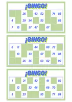 Vista previa - Juegos / Gamificación - Bingo Numérico (del 1 al 90) ¡El clásico juego del bingo! - página 2