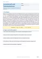 Vorschau - Arbeitsblätter - Materialpaket - Physik Klasse 12 - Arbeitsblätter - Seite 1