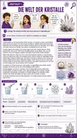 Vorschau - Arbeitsblätter - ⚛️🧪 Die Welt der Kristalle_Klasse 7/8 👩🔬⚗️ - Deckblatt