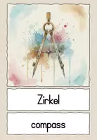 Vorschau - Fördermaterial/Inklusion - Schulsachen/ school supplies: Bild-und Wortkarten/ flashcards - Englisch - Seite 3