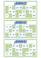 Aperçu - Jeux - Bingo numérico (del 1 al 90) ¡El clásico juego del bingo! - Page 3