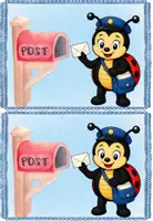 Vorschau - Mal- und Bastelvorlagen - Postmappe Marienkäferklasse 🐞 | Klassentier Marienkäfer | A4 & A5 Vorlage beschriftbar | Klassenpost & Elternbriefe organisieren - Seite 1