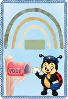 Vorschau - Mal- und Bastelvorlagen - Postmappe Marienkäferklasse 🐞 | Klassentier Marienkäfer | A4 & A5 Vorlage beschriftbar | Klassenpost & Elternbriefe organisieren - Seite 2