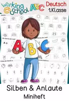 Vorschau - Arbeitsblätter - Silben und Laute Miniheft Klasse 1 | Anfangsunterricht Deutsch Grundschule - Seite 1