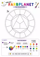 Vorschau - Arbeitsblätter - Farbplanet - Farbenlehre nach Johannes Itten I Kunstunterricht - Seite 2