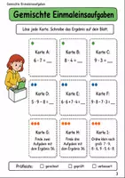 Vorschau - Arbeitsblätter - Einmaleins Klasse 4 - Seite 2