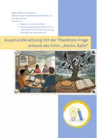 Vorschau - Unterrichtsreihen - Unterrichtsreihe: Auseinandersetzung mit der Theodizeefrage anhand des Films Adams Äpfel - Deckblatt