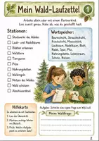 Vorschau - Arbeitsblätter - Lebensraum Wald Klasse 3 -4 Entdecken und Schützen - Seite 1