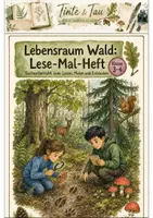 Vorschau - Arbeitsblätter - Wald: Lese-Mal-Heft für den Sachunterricht Klasse 3-4 - Deckblatt