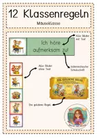 Vorschau - Poster - Klassenregeln Mäuseklasse - Deckblatt
