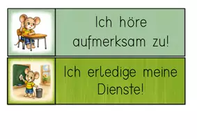 Vorschau - Poster - Klassenregeln Mäuseklasse - Seite 2