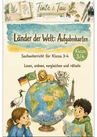 Vorschau - Arbeitsblätter - Länder der Welt Klasse 3 -4 Lesen und Verstehen - Deckblatt