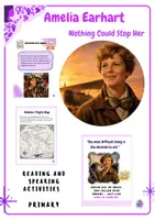 Vista previa - Unidades / Secuencias / Situaciones de Aprendizaje - AMELIA EARHART Reading and Speaking Activities for Primary - Portada