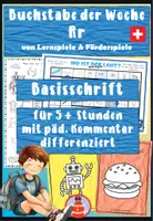 Vorschau - Stundenentwürfe - Komplette Buchstabeneinführung R in Basisschrift - vom Laut zum Buchstaben - Deckblatt