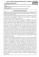 Vorschau - Arbeitsblätter - Access 3 Unit 2: Marvellous Manchester (ab 2022) Lerntheke - Seite 3